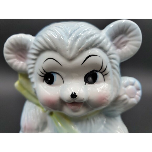 Nancy Pew Giftswears Co. Planter Vintage Anthropomorphic Bear Flower Pot - Picture 5 of 9